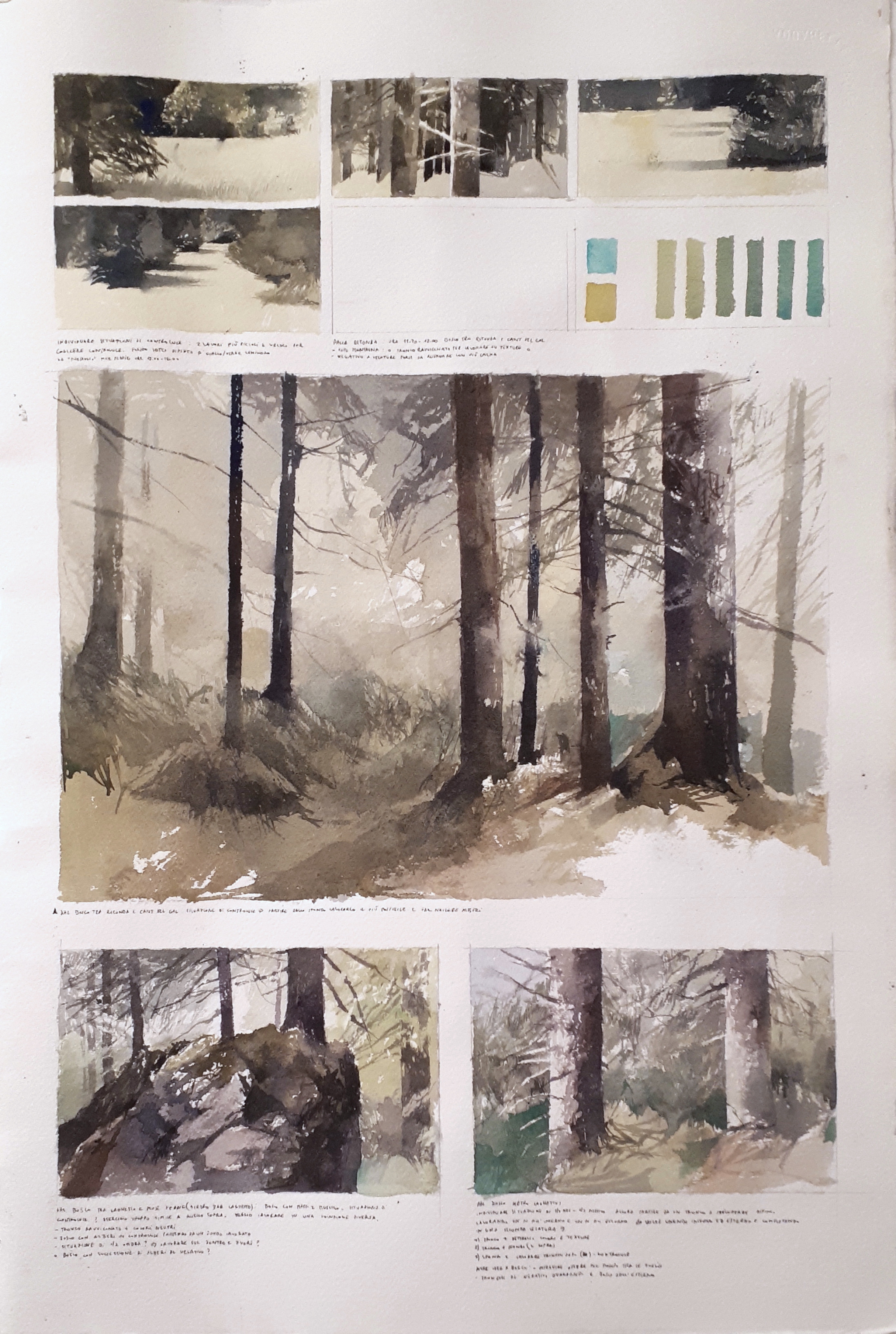 Silvia De Bastiani - Album con studi en plein air, per usi anche didattici 4