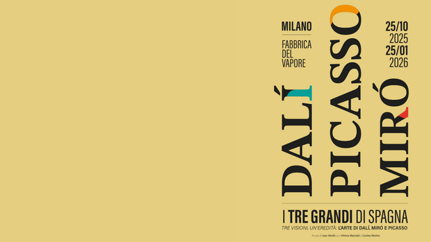 I TRE GRANDI DI SPAGNA. Tre visioni un'eredità: l'arte di Dalì, Mirò e Picasso